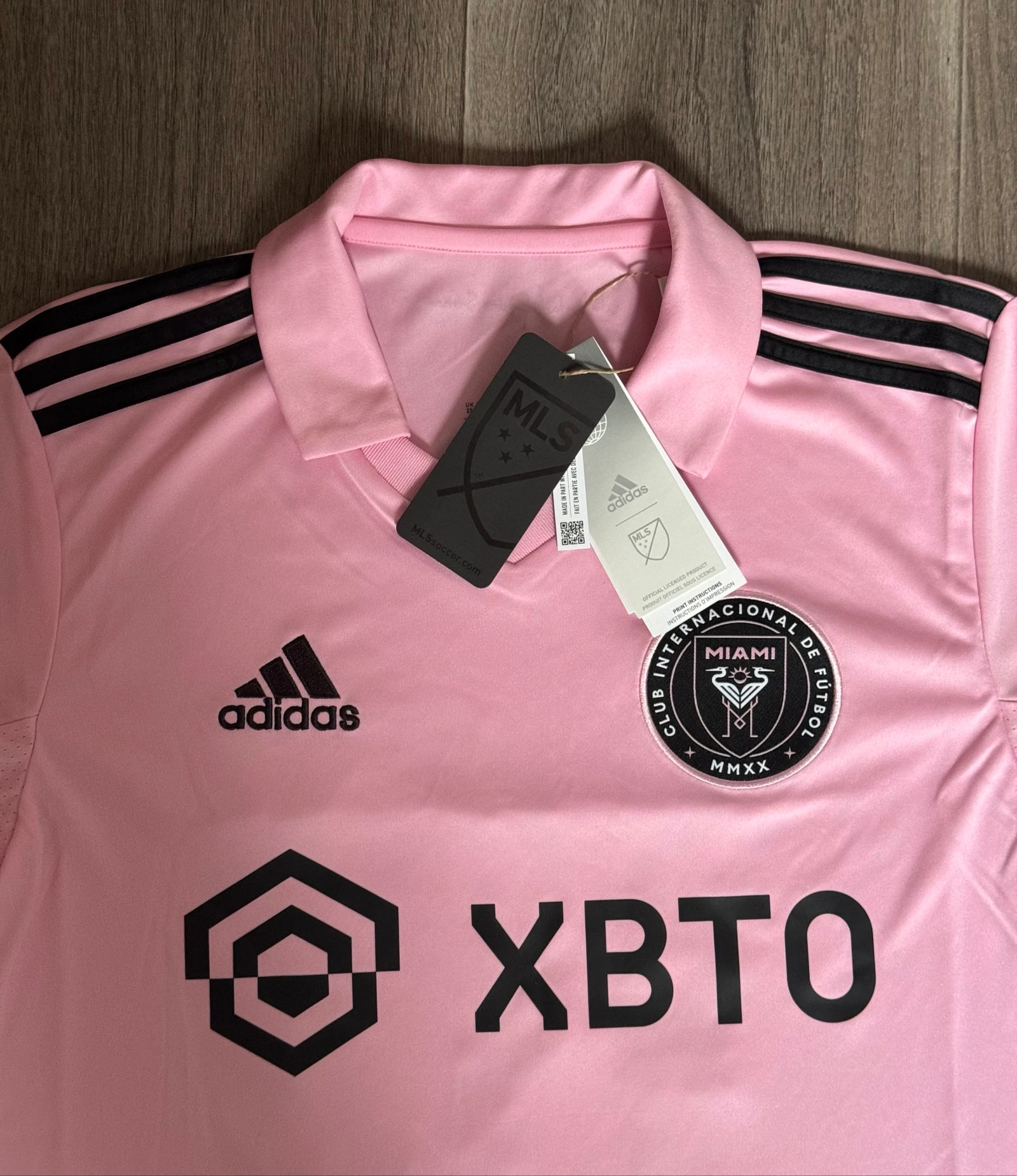Authentic Adidas Inter Miami FC Messi 10 Aeroready Jersey Size XS New – photo 11